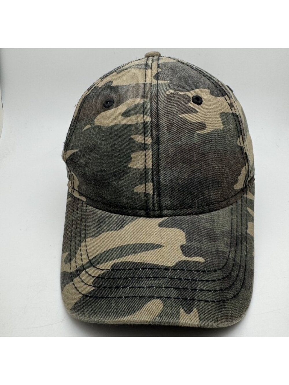Camouflage Baseball Cap One Size Adjustable George Men's Cotton Hat Outdoor